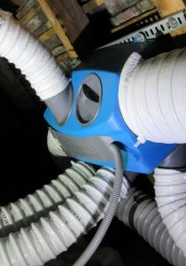 Centrales VMC Nather, bouche d'aération et entrées d'air Anjos, gaines d'extraction isolées